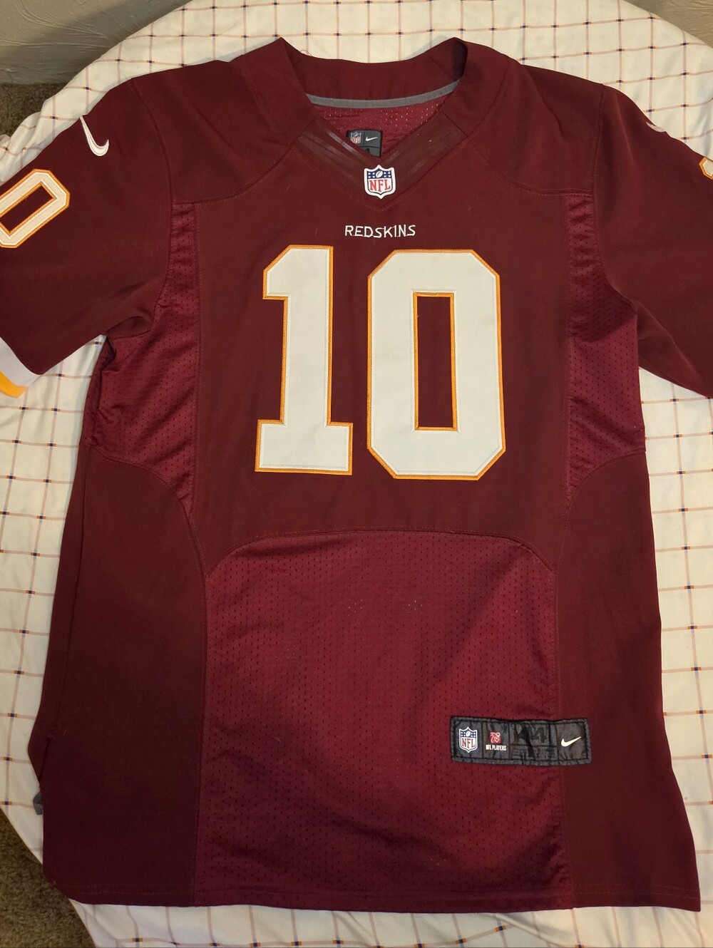 Washington Redskins RGIII Nike Jersey Size 44
